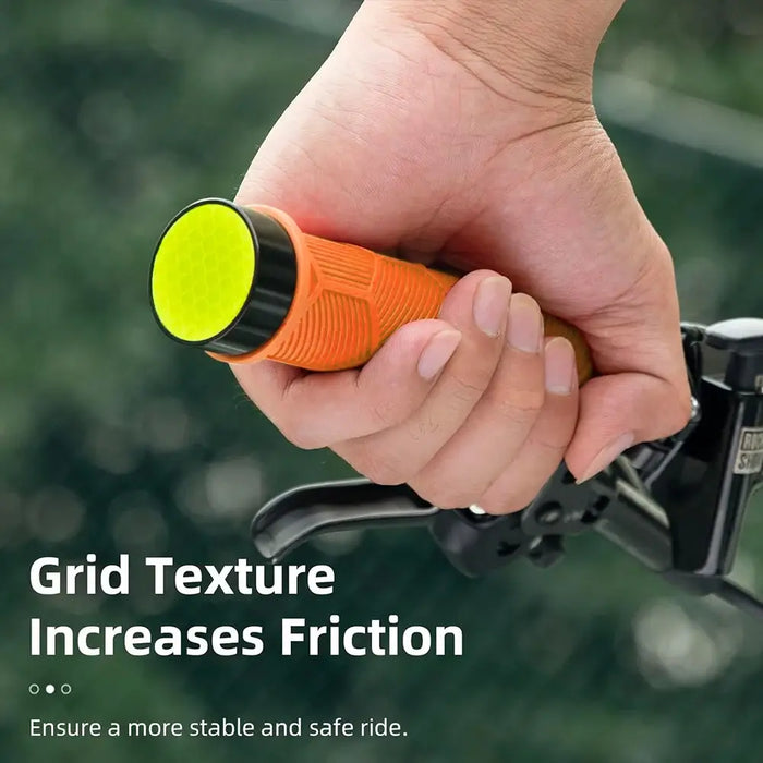 Rockbros 40720007004 bicycle grips with reflector - orange - Sport products<<<HurtelXML