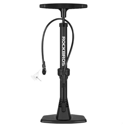 Rockbros 42510001001 floor bicycle pump - black - Sport products<<<HurtelXML