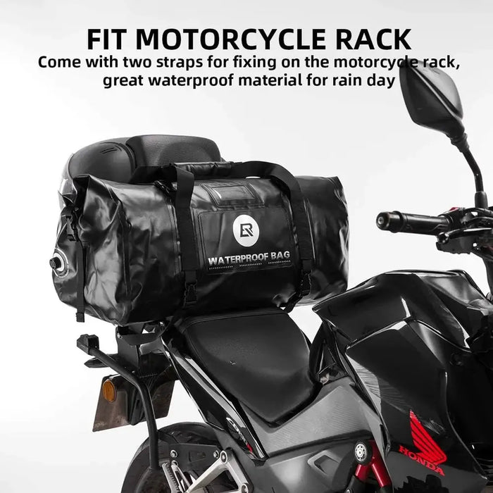 Rockbros AS-005BK waterproof motorcycle bag - black - Sport products<<<HurtelXML