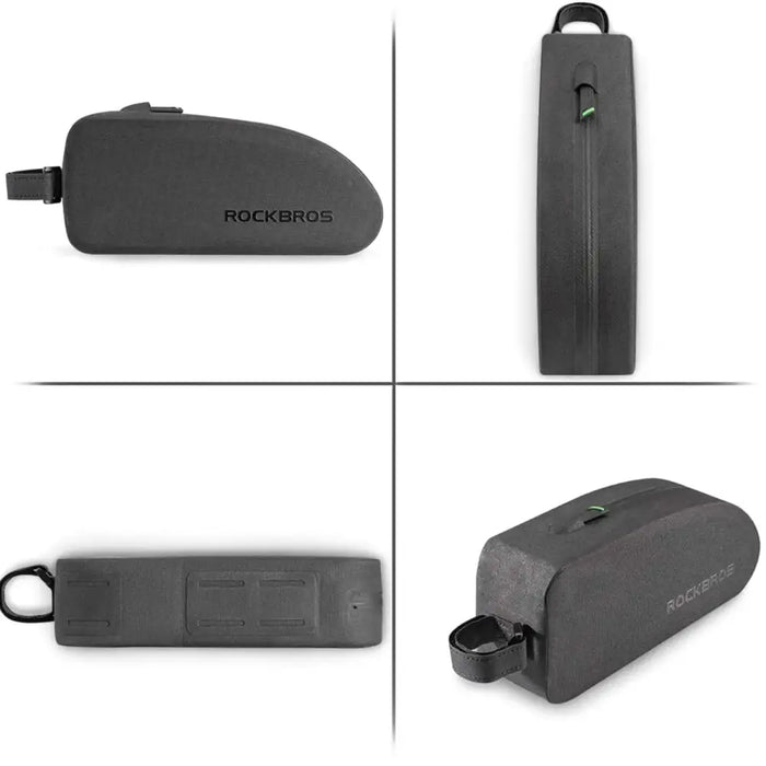 Rockbros AS-019 bicycle frame bag waterproof 1.5 l - black - Sport products<<<HurtelXML