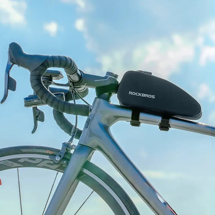 Rockbros AS-019 bicycle frame bag waterproof 1.5 l - black - Sport products<<<HurtelXML