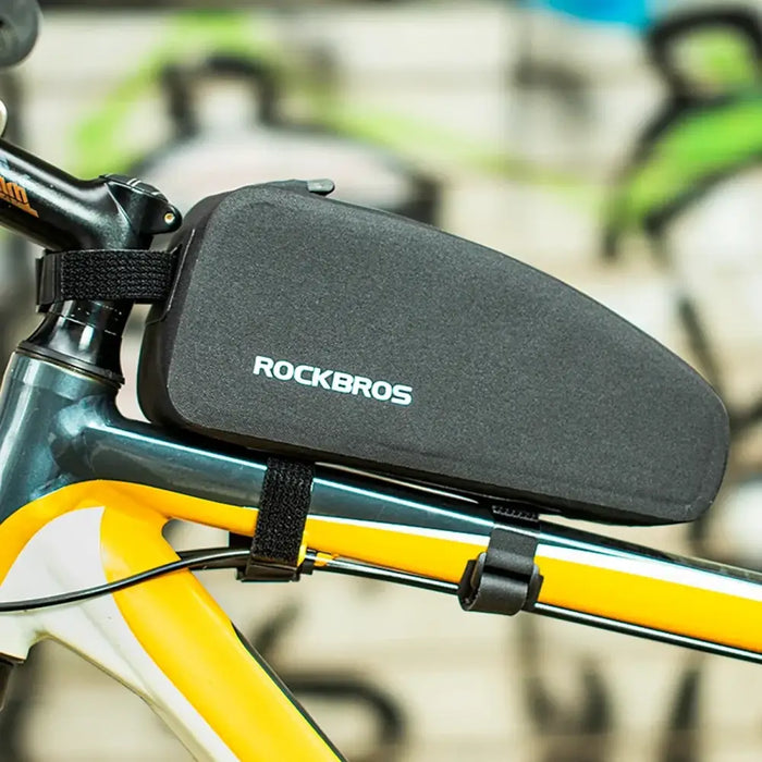 Rockbros AS-019 bicycle frame bag waterproof 1.5 l - black - Sport products<<<HurtelXML