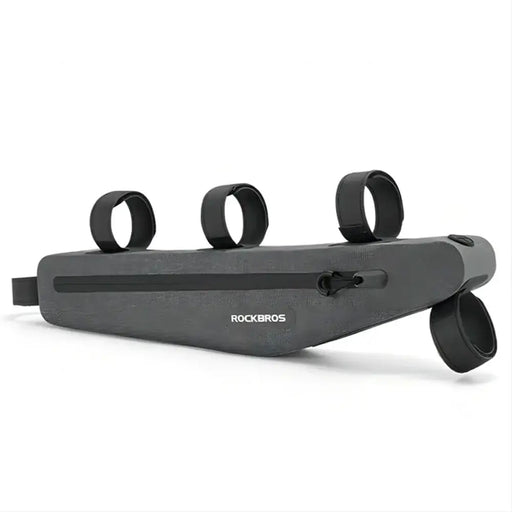 Rockbros AS-052 waterproof bicycle bag for frame - gray - Sport products<<<HurtelXML&&&Bags