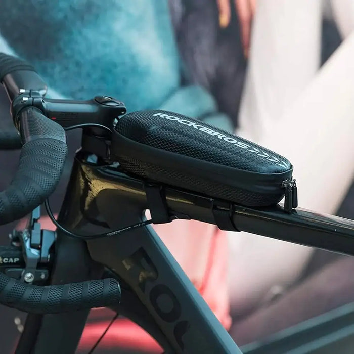 Rockbros B60 waterproof bicycle bag for frame - black - Sport products<<<HurtelXML