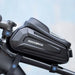 Rockbros B68-1 armored bicycle bag with phone pocket 1.7l - black - Sport products<<<HurtelXML&&&Bags