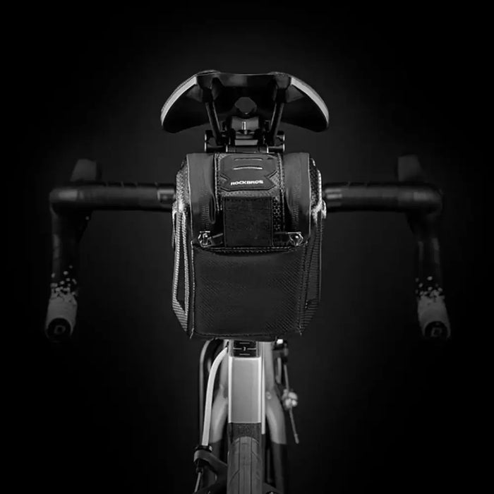 Rockbros B69 bicycle saddle bag 1.8l with easy release system - black - Sport products<<<HurtelXML