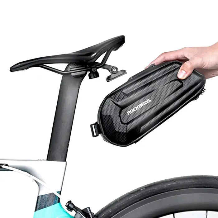 Rockbros B69 bicycle saddle bag 1.8l with easy release system - black - Sport products<<<HurtelXML