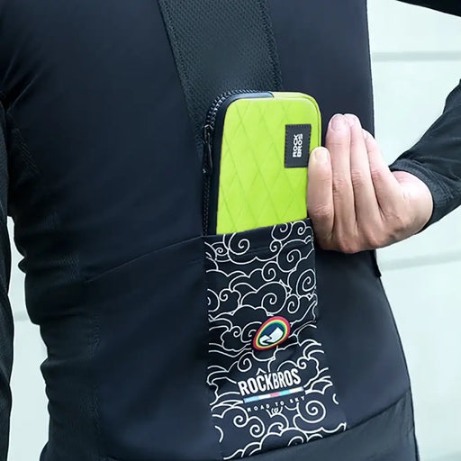 Rockbros bicycle bag 30990043005 for phone keys wallet 0.15 l - light green - Sport products<<<HurtelXML