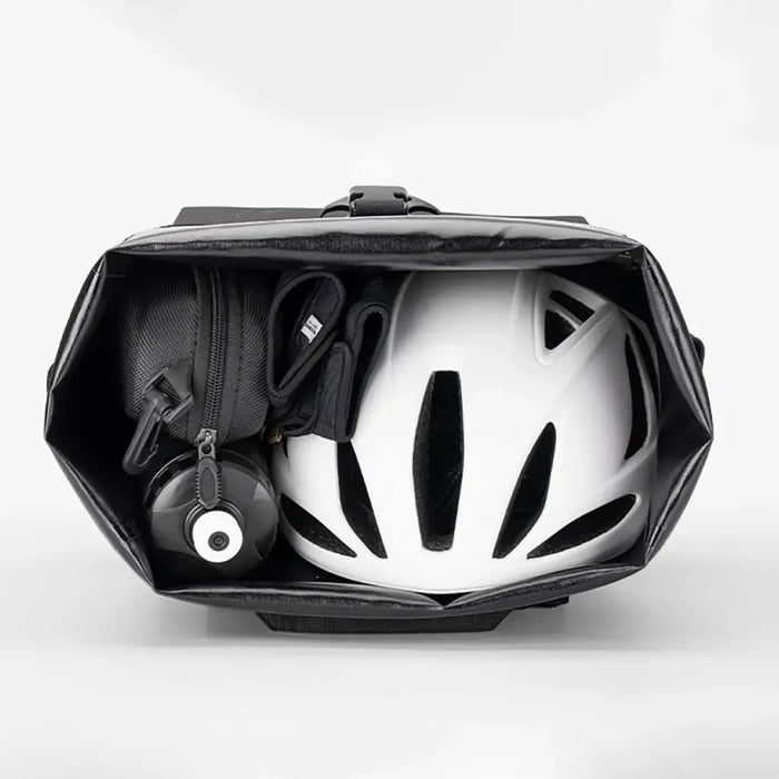 Rockbros Bike Bag with Backpack Function Waterproof with Helmet Attachment 18l - Black - Sport products<<<HurtelXML