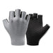 Rockbros Breathable Short Finger Cycling Gloves Size: XL - Gray - Cycling gloves<<<HurtelXML
