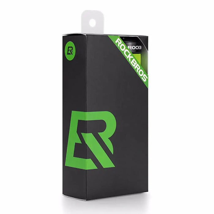 Rockbros BT1001BKRD sponge bicycle handlebar grips - black and red - Sport