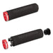 Rockbros BT1001BKRD sponge bicycle handlebar grips - black and red - Sport