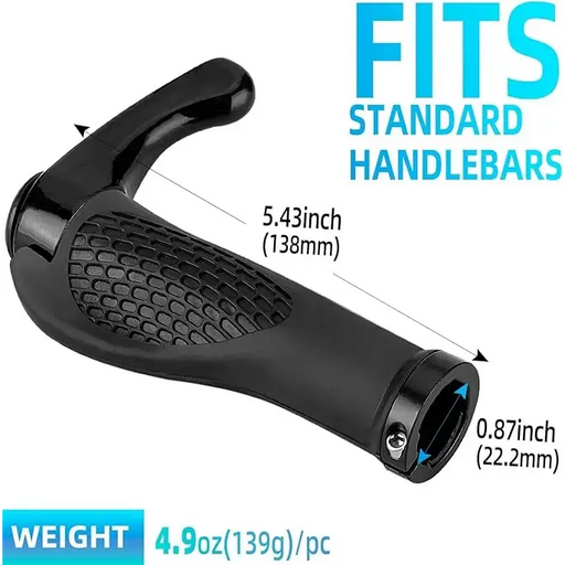 Rockbros BT1007B Bicycle Holder Set with Horns - Black - Sport products<<<HurtelXML