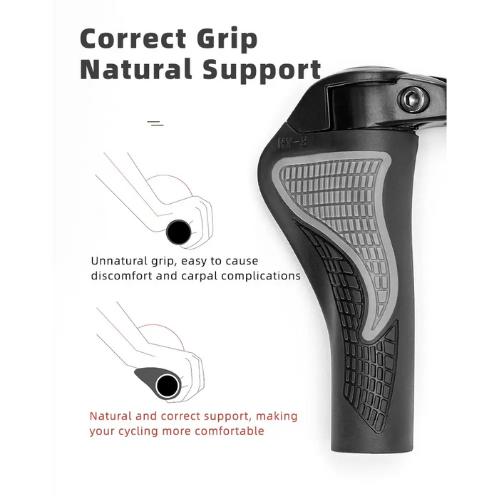 Rockbros BT1007W Bicycle Holder Set with Horns - White - Sport products<<<HurtelXML