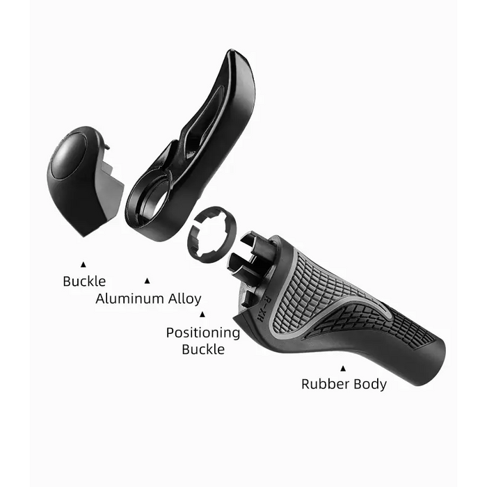 Rockbros BT1007W Bicycle Holder Set with Horns - White - Sport products<<<HurtelXML