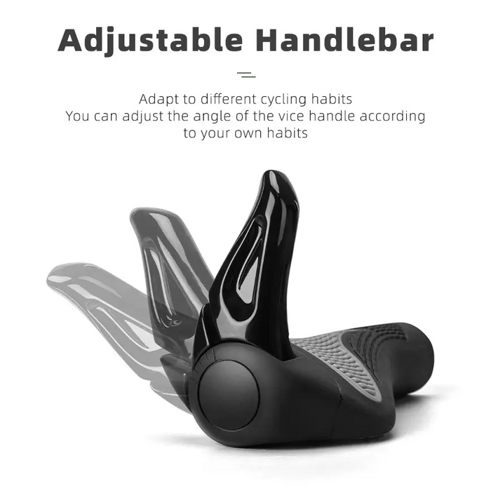 Rockbros BT1007W Bicycle Holder Set with Horns - White - Sport products<<<HurtelXML