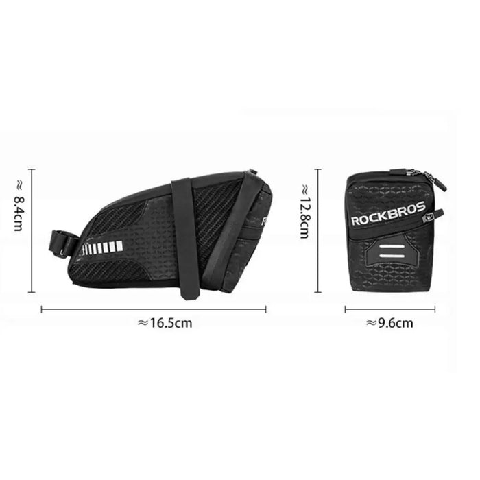 Rockbros C29-BK waterproof bicycle bag under the saddle - black - Sport products<<<HurtelXML