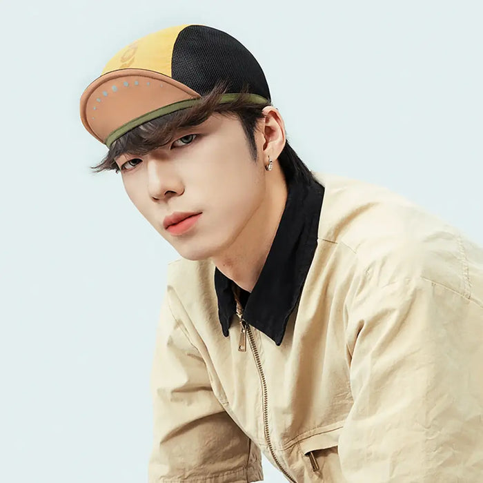 Rockbros Cycling Cap with Visor Helmet Cover - Yellow - Sport products<<<HurtelXML