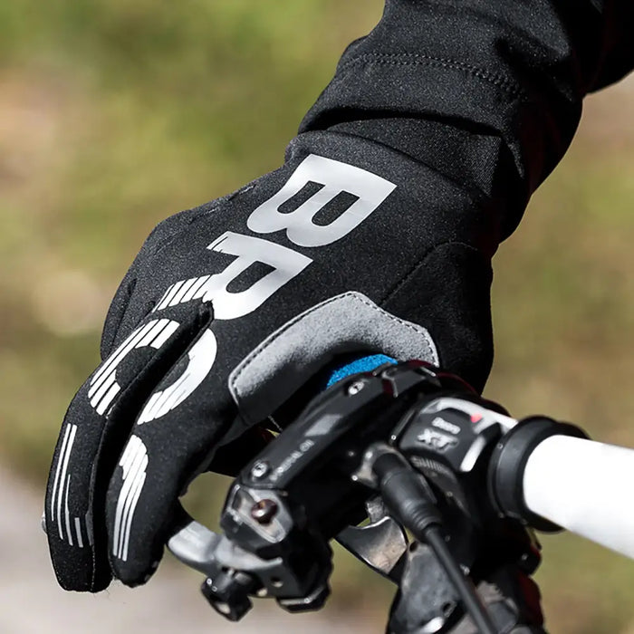 Rockbros cycling gloves insulated long size: M - black and gray - Cycling gloves<<<HurtelXML