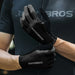 Rockbros cycling gloves spring/summer/autumn full size: XXL - black - Cycling gloves<<<HurtelXML