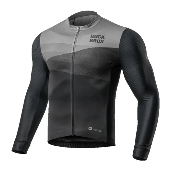 Rockbros cycling jersey 15120009002 long sleeve spring/summer M - black - Sport products<<<HurtelXML
