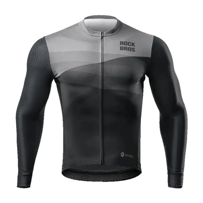 Rockbros cycling jersey 15120009004 long sleeve spring/summer XL - black - Sport products<<<HurtelXML