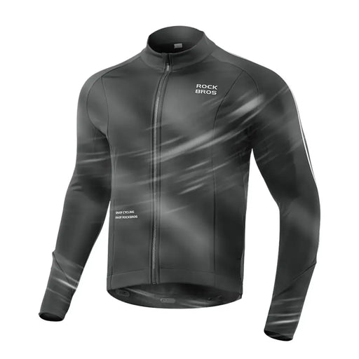 Rockbros cycling jersey 15400002003 long sleeve fall/winter L - black - Sport products<<<HurtelXML