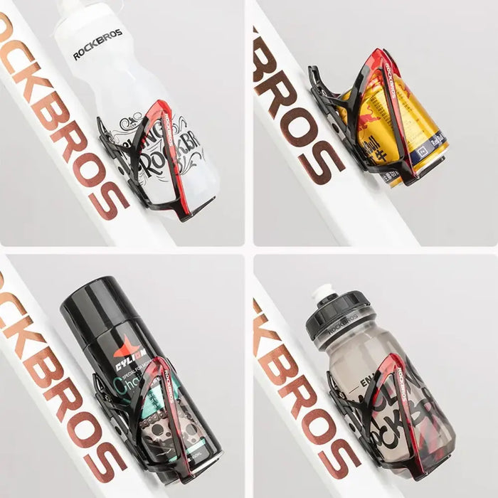 Rockbros FK338 Bike Bottle Holder - Black and Red - Sport products<<<HurtelXML&&&HandlesSIR-UCH<<<Bicycles