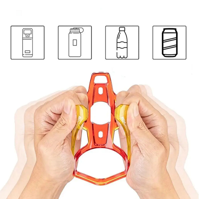 Rockbros FK338 Bike Bottle Holder - Red and Yellow - Sport products<<<HurtelXML