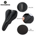 Rockbros LF047-S silicone gel bicycle seat cover size M - black - Sport