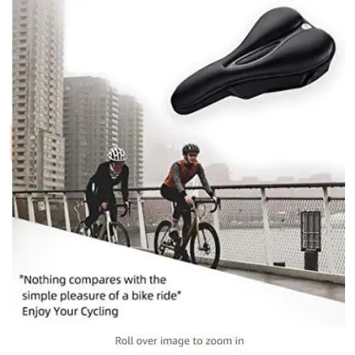 Rockbros LF047-S silicone gel bicycle seat cover size M - black - Sport