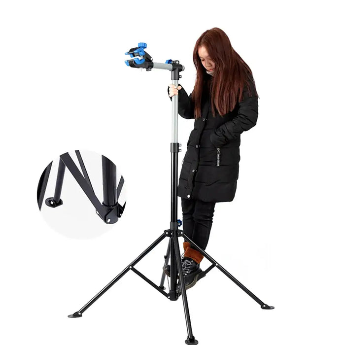 Rockbros MP-02 floor service stand for bicycles with knobs - black - Service Tools<<<HurtelXML