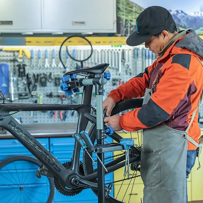 Rockbros MP-02 floor service stand for bicycles with knobs - black - Service Tools<<<HurtelXML