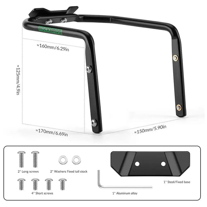 Rockbros Multifunctional Bracket 31210013001 Saddle Bag Stabilizer - Black - Sport products<<<HurtelXML