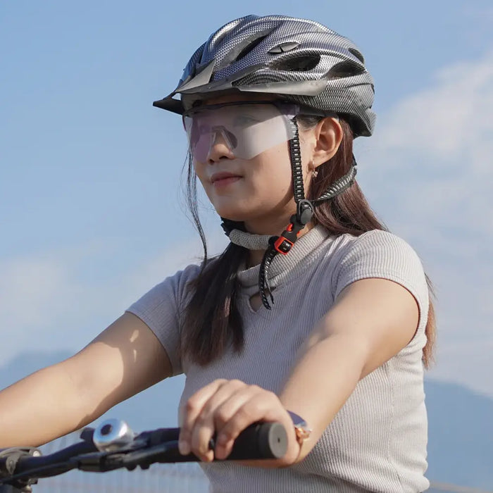 Rockbros Polarized Cycling Glasses with UV Protection and Corrective Insert - Purple - Sport products<<<HurtelXML