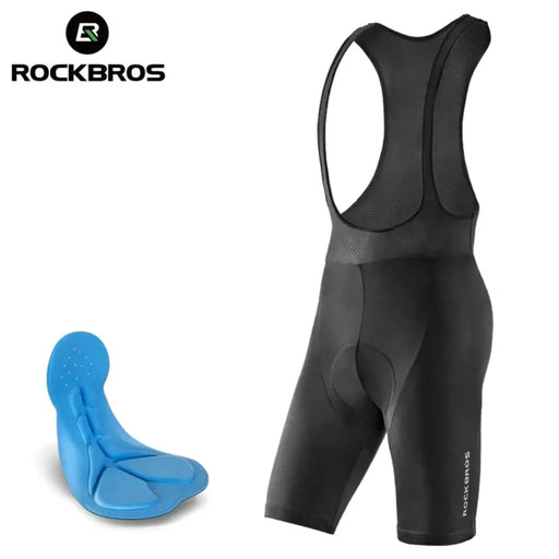 Rockbros RK2002XL bib shorts with XL pad - black - Sport products<<<HurtelXML