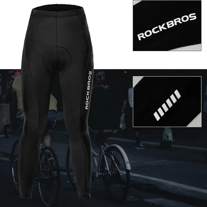 Rockbros RK2004L breathable cycling pants with L insert - black - Sport products<<<HurtelXML