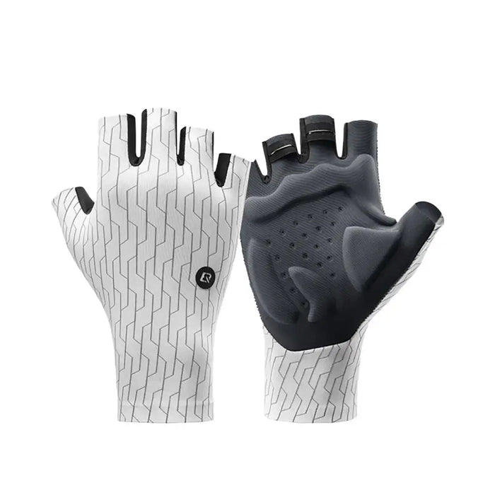 Rockbros Road Cycling Gloves Size: M - Black and White - Cycling gloves<<<HurtelXML