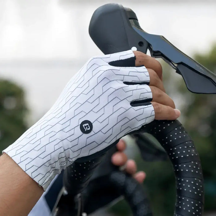 Rockbros Road Cycling Gloves Size: S - Black and White - Cycling gloves<<<HurtelXML