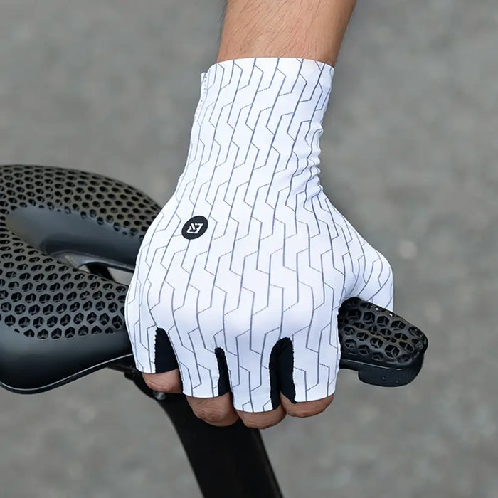 Rockbros Road Cycling Gloves Size: S - Black and White - Cycling gloves<<<HurtelXML