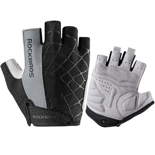 Rockbros S109GR cycling gloves size S - gray - Cycling gloves<<<HurtelXML