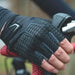 Rockbros S169BGR L cycling gloves with gel inserts - gray - Cycling gloves<<<HurtelXML