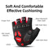 Rockbros S169BR XXL cycling gloves with gel inserts - black and red - Cycling gloves<<<HurtelXML