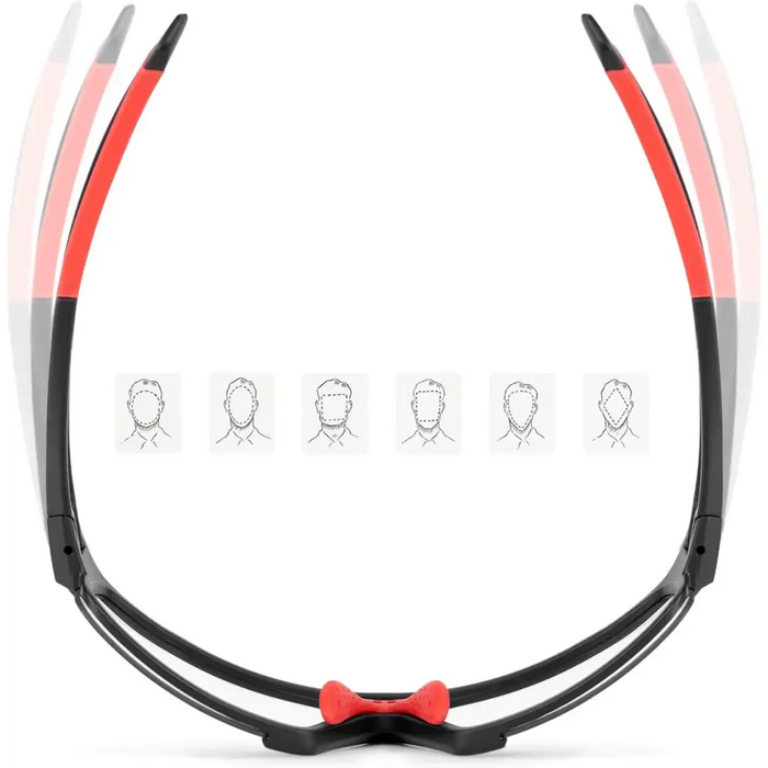 Rockbros SP216BK photochromic UV400 cycling glasses - black and red - Sport products<<<HurtelXML&&&Exhibition