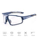 Rockbros SP216BL photochromic UV400 cycling glasses - blue - Sport products<<<HurtelXML&&&GlassesSIR-OKU<<<Bicycles