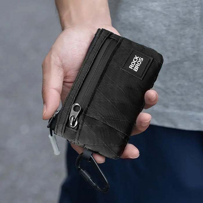 Rockbros Travel Wallet with Carabiner - Black - Sport products<<<HurtelXML