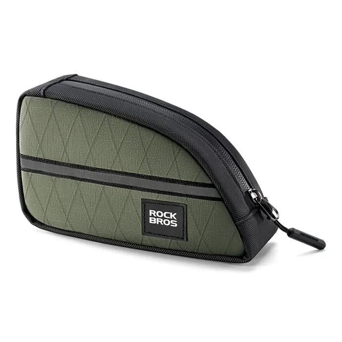 Rockbros Triangle Bike Frame Bag 0.8l - Green - Sport products<<<HurtelXML