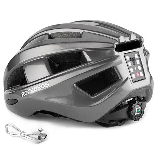 Rockbros ZK-013TI Bike Helmet Universal Size 55-60cm - Gray - Sport products<<<HurtelXML