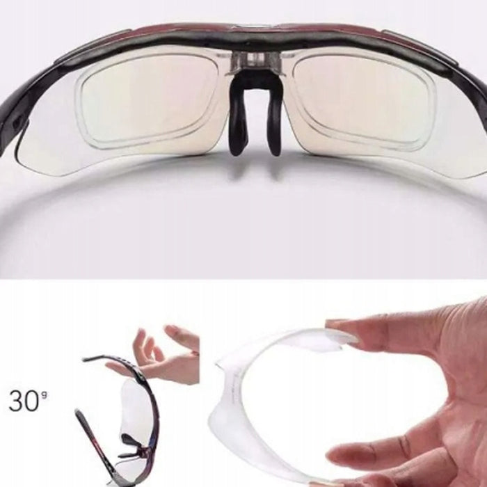 Polarized cycling glasses Rockbros 10003 (black)