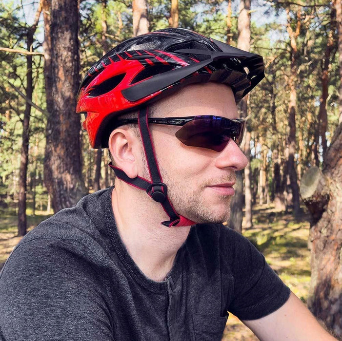 Polarized cycling glasses Rockbros 10003 (black)